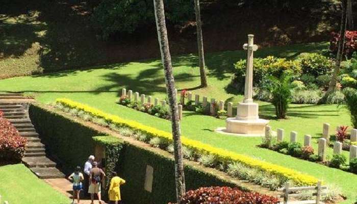 The Commonwealth War Cemetery, among Sri Lanka tourist places