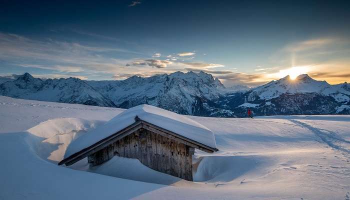 The Jungfrau Region, among the places to visit in Switzerland In Winter 