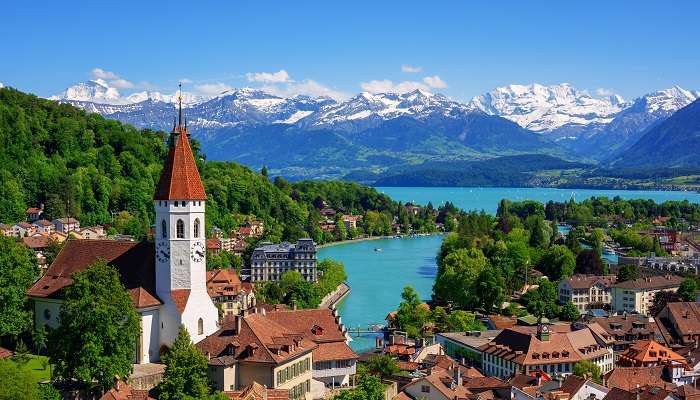 Thun, one of the must-see places to visit near Switzerland