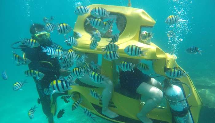 Experience Underwater Scooter Rides