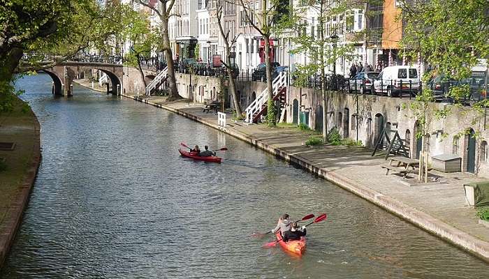 Kayaking is one of the fun things to do in Netherlands 