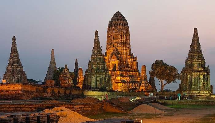 Wat Chai Watthanaram, Ayutthaya, is one of the best tourist places in Thailand