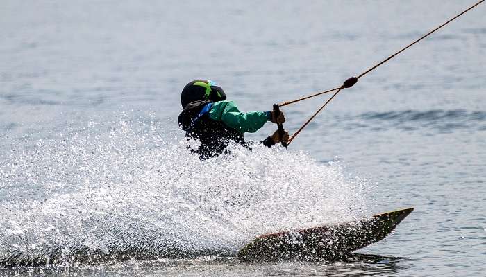 Water Skiing, One of the adventure sports in Kochi