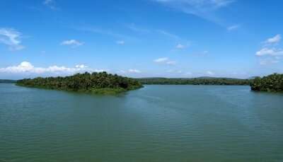 View of Chaliar River, Kerala- one of the perfect weekend gateways from Calicut.