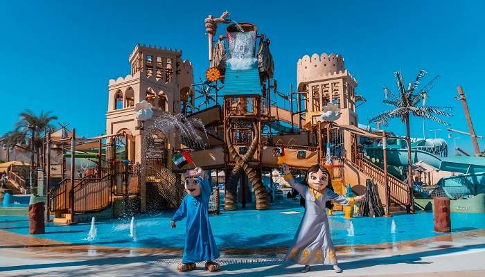 Yas Island Waterpark, among places to visit in Dubai