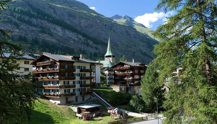 Zer,matt is one of the best places to celebrate honeymoon in Switzerland