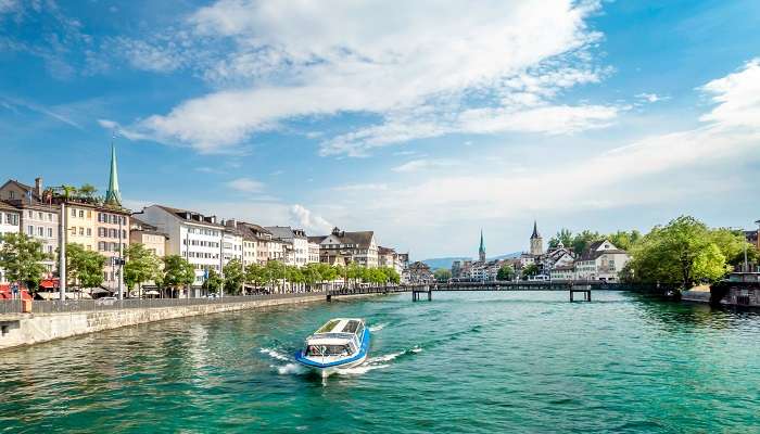 Zurich, among the best honeymoon places in Switzerland