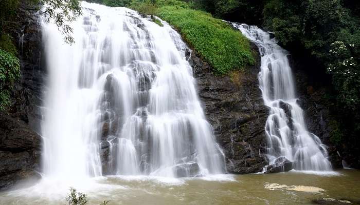 Abbey Falls is yet another great waterfall to go see, one of the best places to visit in Coorg in July.
