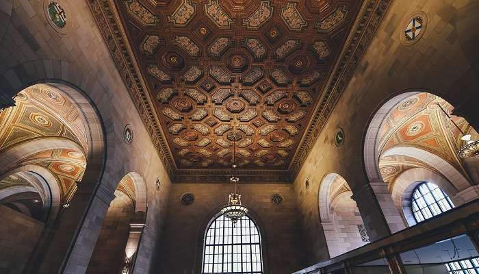 Interior of a palace