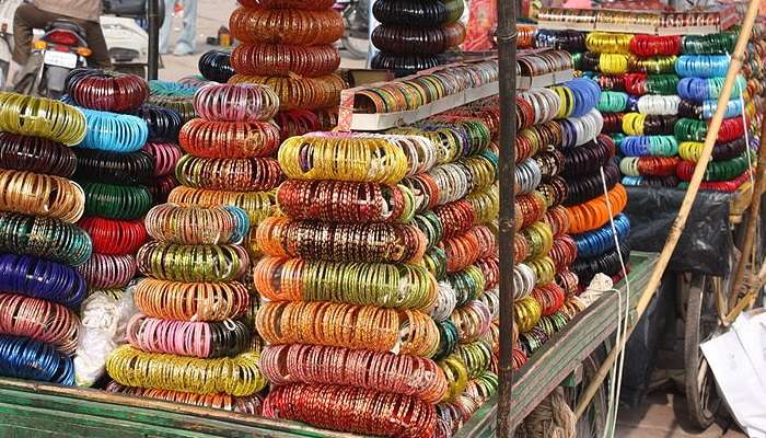 bangles in a market of Jodhpur