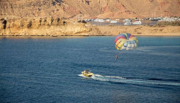 Parasailing is one of the best things to do in Andaman