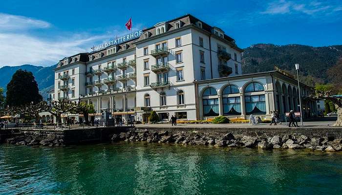 Hotel Waldstätterhof is one of the best honeymoon hotels in Switzerland
