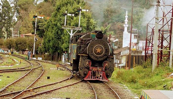 A train ride to reach Coonoor.