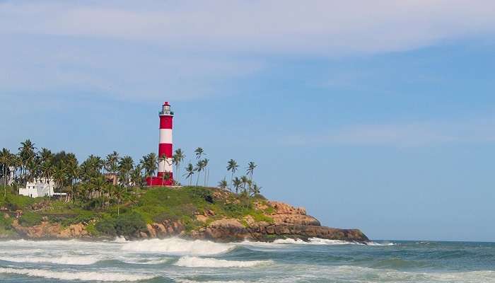 Kovalam's beaches and the lighthouse make it one of the top honeymoon places in August in India.