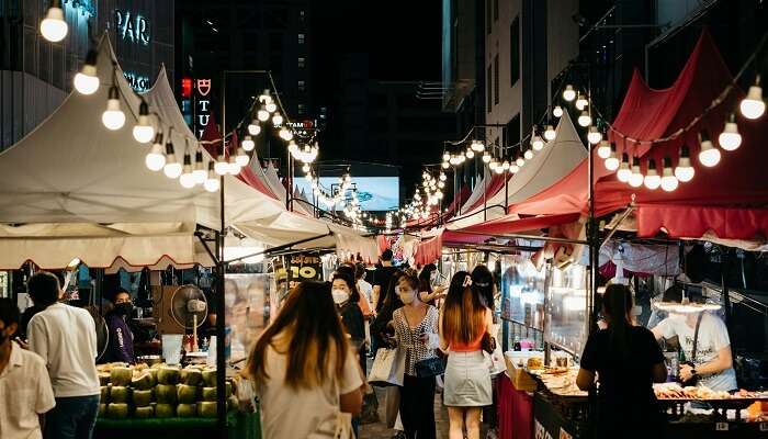 A night market