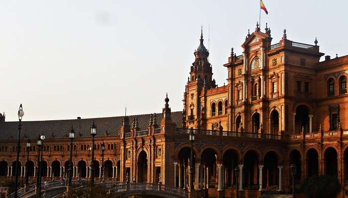 The palace at Seville.