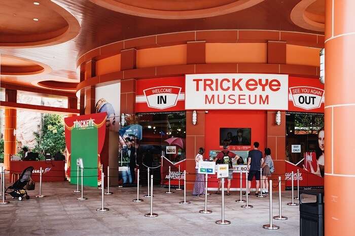 Trick your eyes by visiting Trick Eye Museum