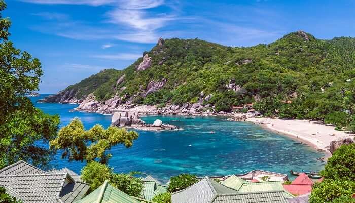 Beautiful Koh Tao islands in Thailand