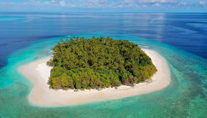 beautiful view of Maldivian 