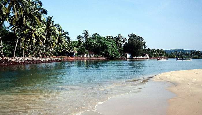 Baga beach is one of the top places to visit in Monsoon in goa.