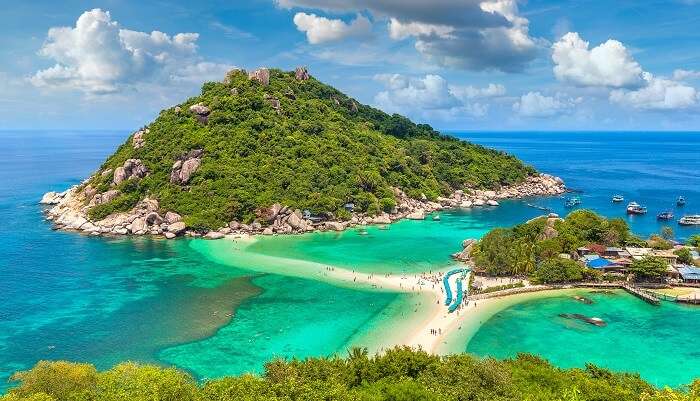 L'île de Nang Yuan à Koh Tao