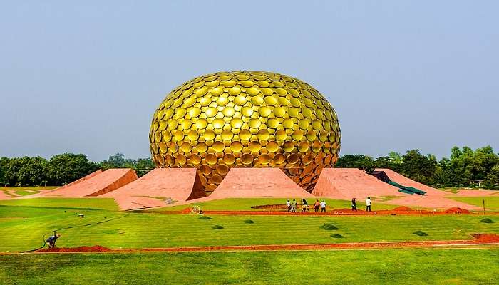 Auroville is one of the best places to visit in Pondicherry