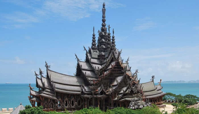 The sanctuary of truth in Pattaya