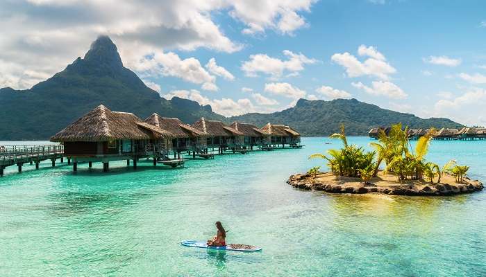 A majestic view of Tahiti island which is known as one of the best summer holiday destinations in the world