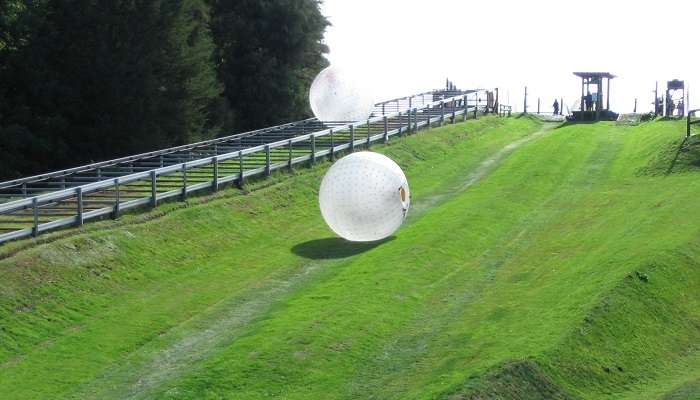 Zorbing is a unique and one of a kind adventure sports in Himachal Pradesh that one must try.