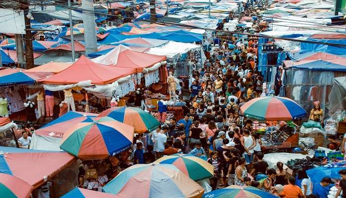 Visit Pondy Bazaar in Pondicherry