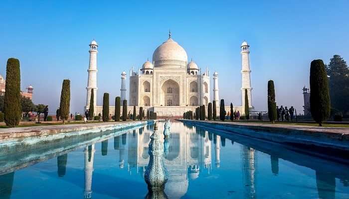Witness the mystical charm of Agra which is one of the best places to visit near Delhi withing 300 km