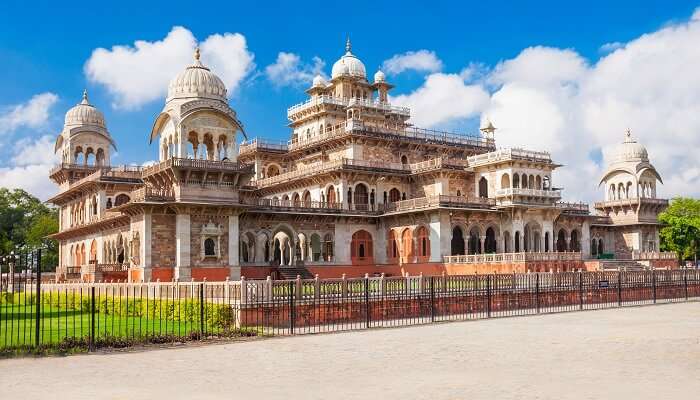 Explore the intriguing elements of Albert Hall Museum while exploring top places to visit in Jaipur in 2 days
