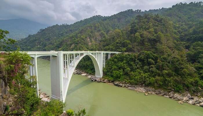 Bridge in Darjeeling, one of the best places to visit in India