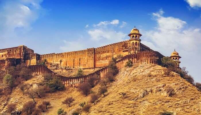 An amazing view of Jaigarh Fort in Jaipur