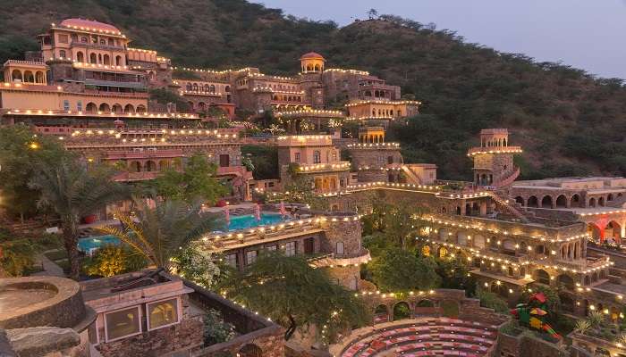 Feel the royal vibes at Neemrana which is one of the top places to visit in September in India