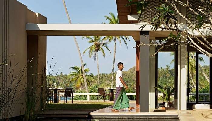 outside view of one of the best spas in Sri Lanka