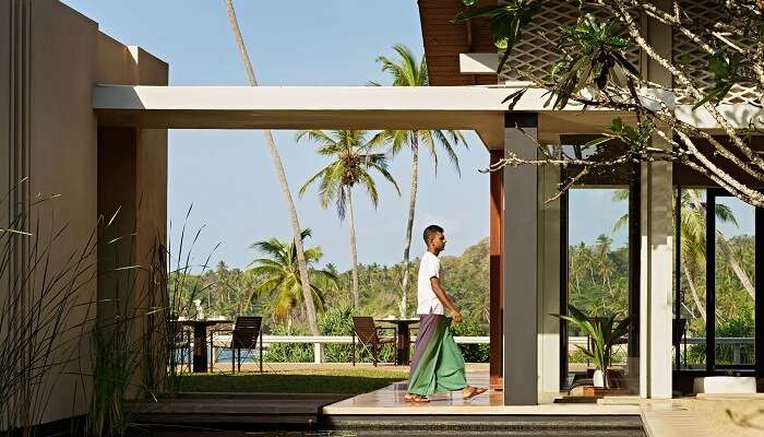 External view of one of the best spas in Sri Lanka