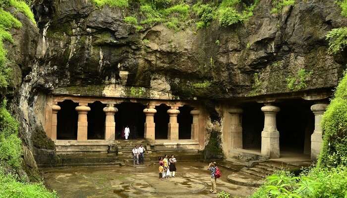 cave view of one of the best places to include in Mumbai 2 days trip