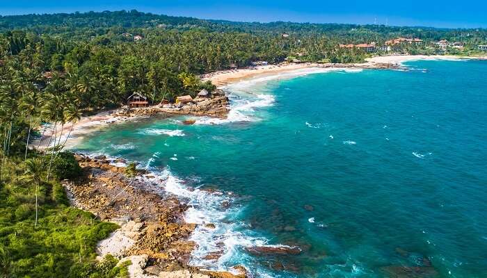 This place is counted as a popular hidden beach in Sri Lanka