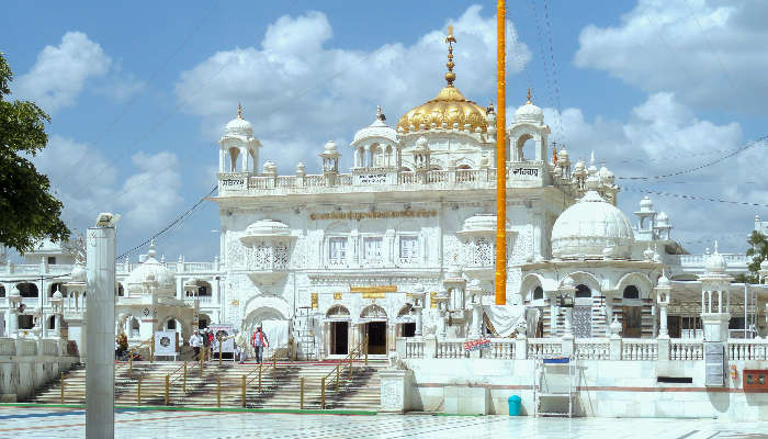 Seek blessings at Hazur Sahib Gurudwara while exploring places to visit in Nanded