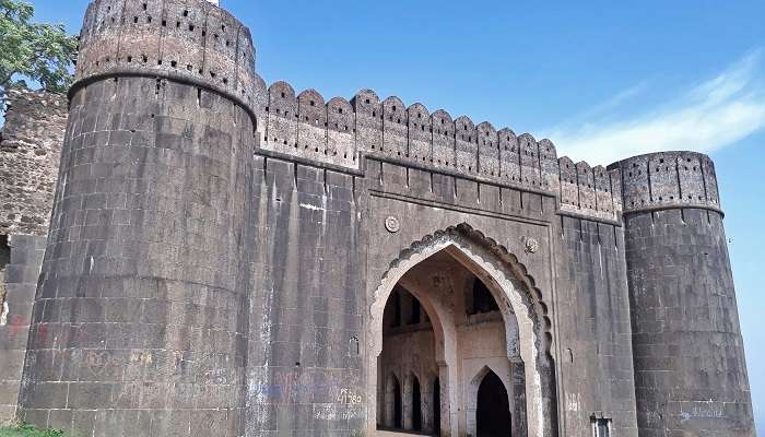 A historical marvel located in the vicinity of the Indore city.