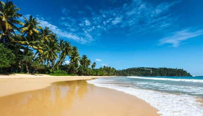 This is one of the best private beaches in Sri Lanka