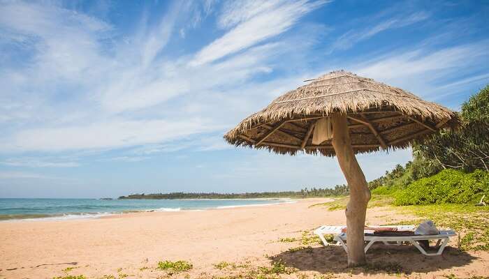 The tranquility of the place makes it one of the offbeat beaches in Sri Lanka