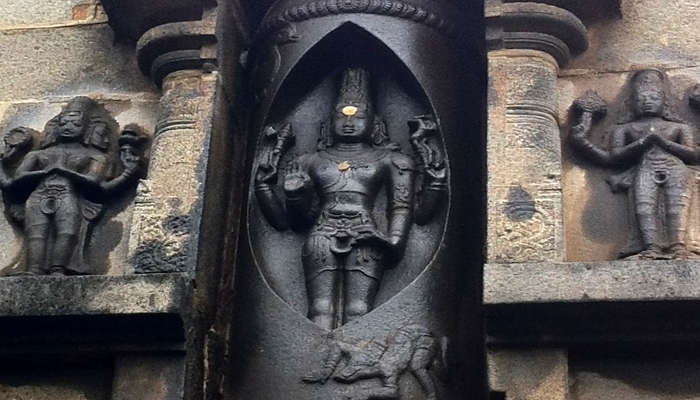 Image of the deity at Sikkan Singaravelan Temple