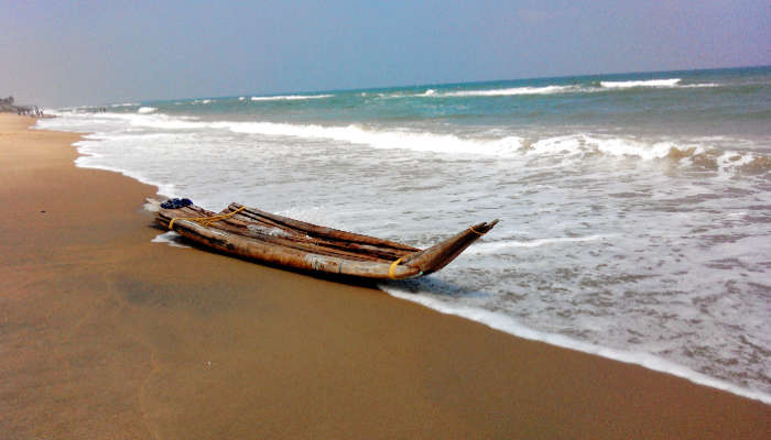 Beachside view in Cuddalore