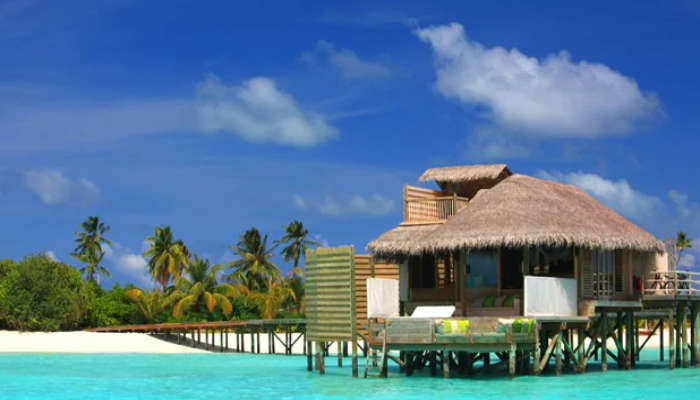 This is one of the affordable places to stay on the water in Maldives