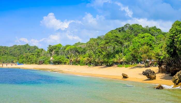 One of the most relaxing beaches in Sri Lanka