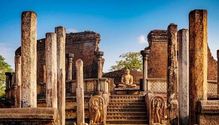 Unesco ancient city in Polonnaruwa