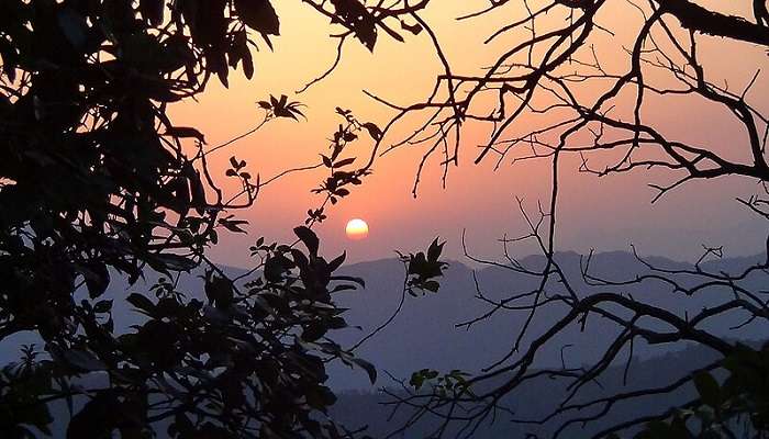 Sunset in Kanatal