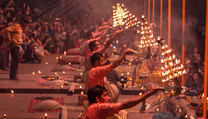 Dashashwamedh Ghat is one of the best places to visit in Varanasi in 2 days